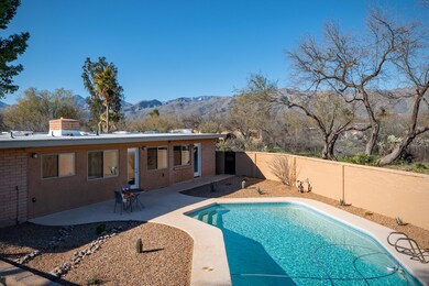 Pool, Back Yard & Mountain Views