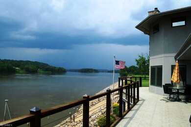 View from Deck Down River