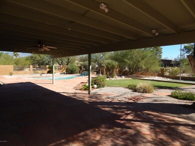 East facing patio perfect for evening en