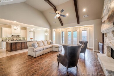 Welcome to the Heart of the Home.  Tall vaulted &