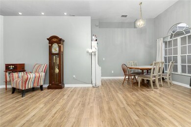 Spacious Great Room flexible options for furniture