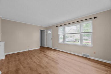 Reverse view to front door