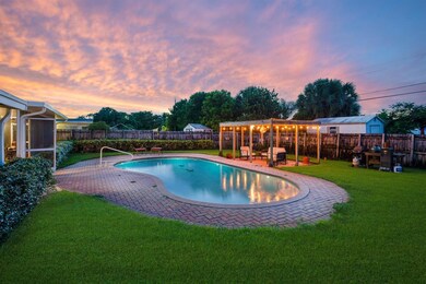 Backyard Sunset