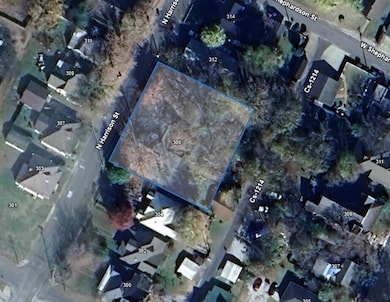 N Harrison St Aerial Map
