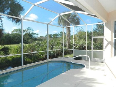 View of Pool from Kitchen Nook