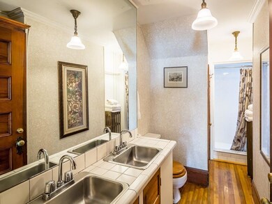 Bathroom with double sinks