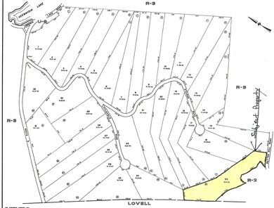 Peter 303 Butters Hill Tax Map