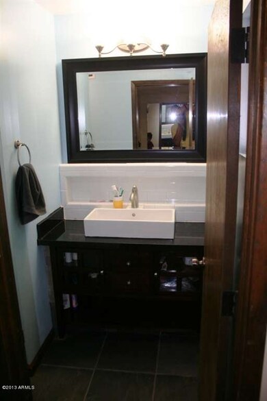 Upgraded upstairs bath.
