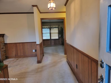 front door looking to dining room