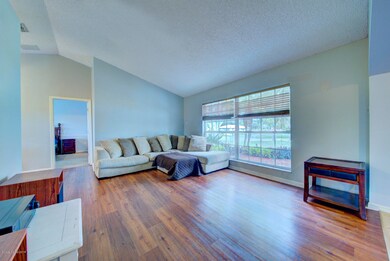 living room & front window