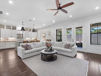 This open concept floor plan flows seamlessly from