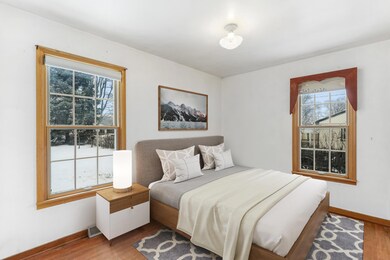 Bedroom #1, virtually staged.