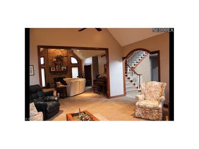 Huge living room/great room for easy entertaining!