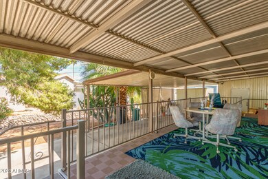 New carpet on patio