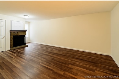 AI removed living room furniture.