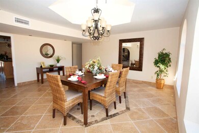 Spacious, sun-filled dining room