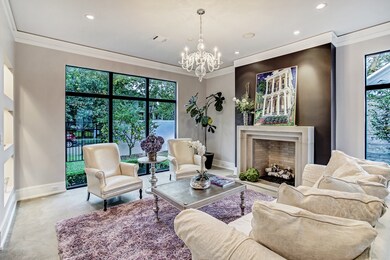 The formal living room is exceptional.  To the lef
