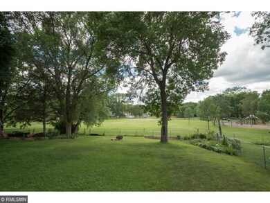 View of the park behind the house.