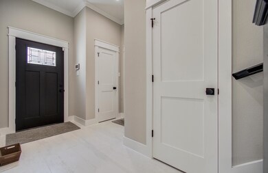 2 panel extra wide front entry door with stained s