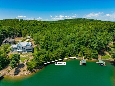 Shoreline -Property lines are approximate