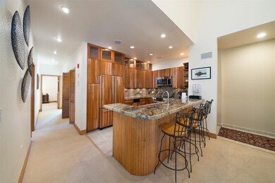 Beautifully updated kitchen with bar area!