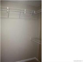 Walk-in closet off the main bath