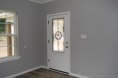 New entry door