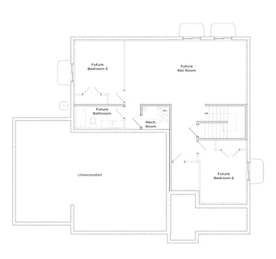 View of floor plan / room layout