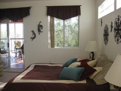 Master bedroom - access to Az Room