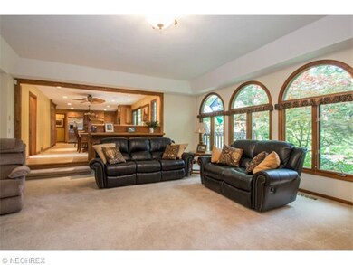 Fabulous Family Room with Brick                   