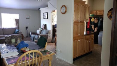 living room & kitchen