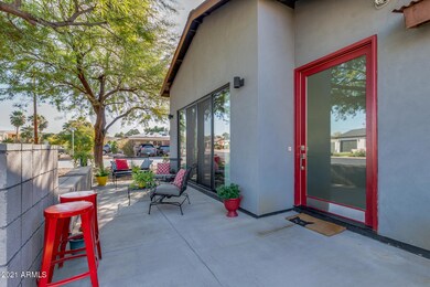 Front Door and Patio