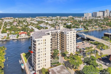 Arial view of building