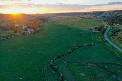 Looking east across hayfields, Mendenhall Ditch, S
