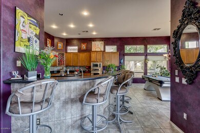 Wrap-Around Breakfast Bar