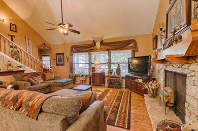 Living room to front porch