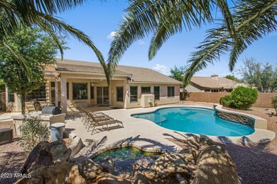 Spacious backyard