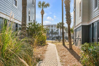 Private path to the beach