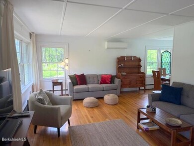Living room from front door
