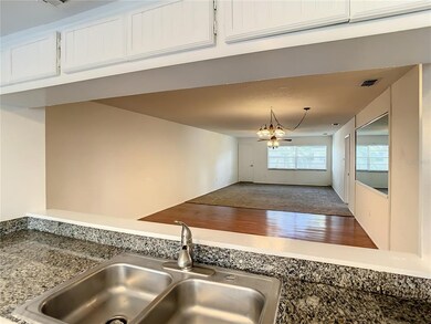 Kitchen opens up to Great Room