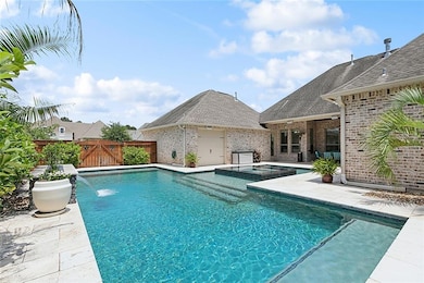 There Are Lounging Steps on Both Sides of the Pool
