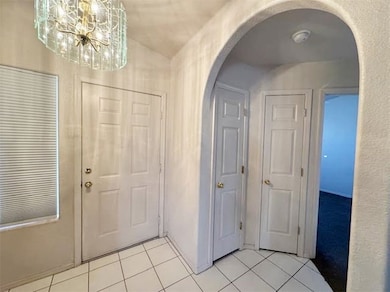 Warm and welcoming entry way