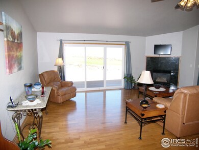 Living Room with Patio View