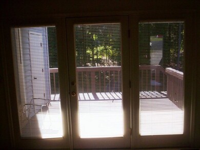 French doors to deck