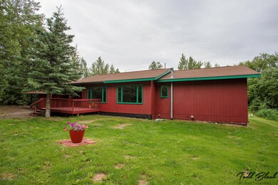 Rear of home