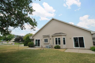 Side with with 2 patios!