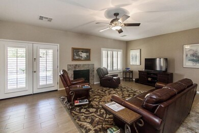 Fireplace in Great Room