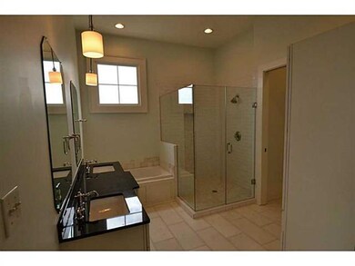 Photo. Master bathroom - separate bathtub and show
