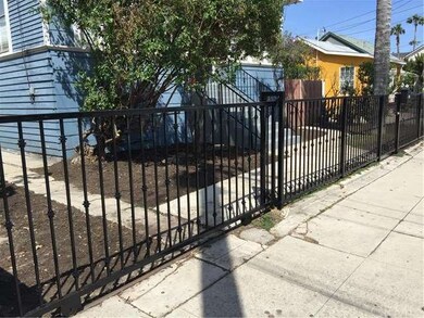 Wrought Iron Front Rolling Fence.