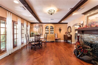 21 x 15 Living and Dining Area with wood floors, w